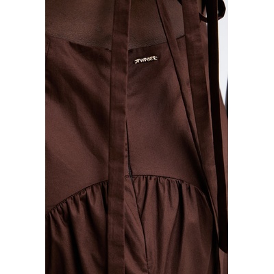 TWINSET лятна рокля от памук с еластан (261TT2213)