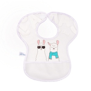 Sevibaby Силиконов лигавник Цвят бял лама (26-177)