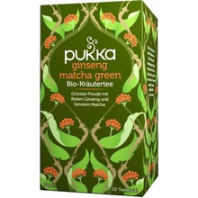 Pukka Herbs Ginseng Matcha Green Ajurvédský Bio zelený čaj 20 sáčků