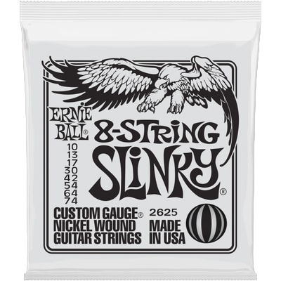 Ernie Ball 2625 Slinky 8 String Струни за електрическа китара (P02625)
