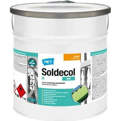 HET Soldecol M rychleschnoucí antikorozní bílá 10 l Bílá