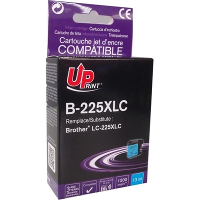 Compatible Мастилница UPRINT LC225XL BROTHER, Cyan (7227)