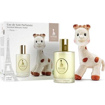 Image 1 of Sophie la girafe La Girafe подаръчен комплект с колонна вода 100мл и плюшена играчка за деца 1 бр