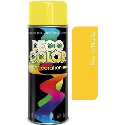 DECO COLOR DECORATION 400 ML RAL 1018 ŽLTÝ