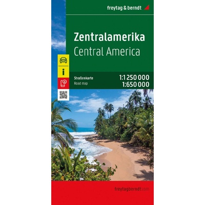 Stredná Amerika 1: 1 500 000/ 800 000 Freytag&Berndt