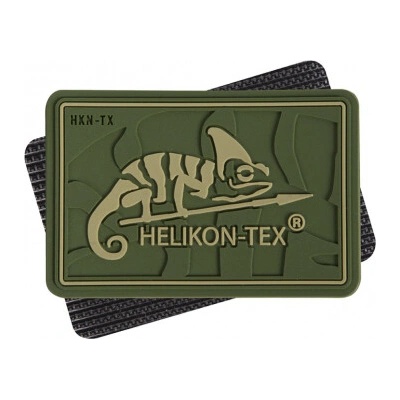 HELIKON-TEX Nášivka logo Helikon-Tex olivová (DOPRODEJ), Barva Olive Green, Velikost UNI
