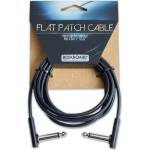 RockBoard Flat Patch Cable 140 cm Ъглов - Ъглов Пач кабел (RBO CAB PC F 140 BLK)