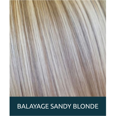 Exclusive wigs by Lubo Paruka Karen Human Hair sandyblonde balayage