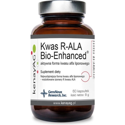 Kenay Kyselina R-ALA Bio-Enhanced 60 kapsúl