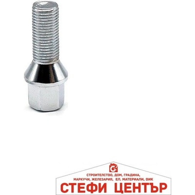 Paolo Болт за джанти тип конус (12мм x1.25мм x22мм) (182257)