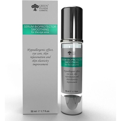Green Pharm Cosmetic Ukraine Биопротекторен изглаждащ серум за зоната около очите, 50 ml. Green Pharm Cosmetic: Serum Bioprotector Smoothing For The Eye Area