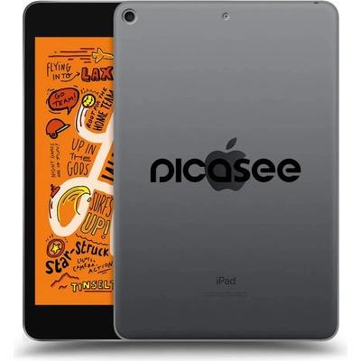 Picasee silikónový prehľadný obal pre Apple iPad mini 2019 5. gen Picasee new logo black