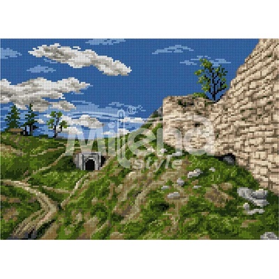 Milena Style Шишманова порта - гоблен със схема конци dmc 1: 1