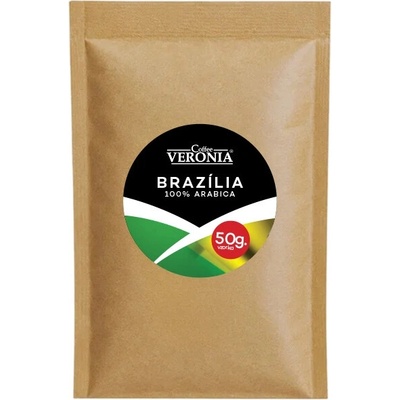 Coffee Veronia Brazília zrnková 50 g