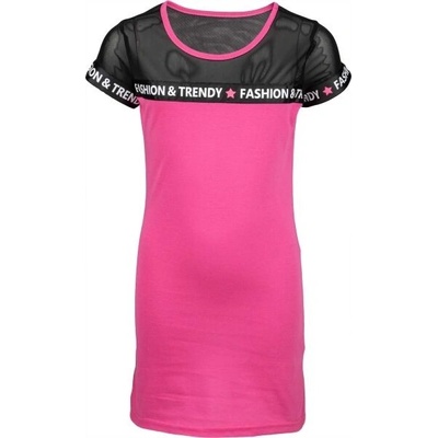 Lewro Tammy dívčí šaty růžová – Zboží Mobilmania