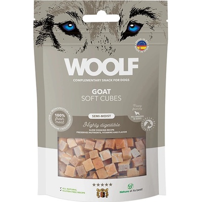 WOOLF Soft Cubes Goat kozí monoprotein 100 g