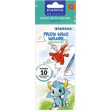 Creative Mega Kreatívna sada na vyfarbovanie maľovanie vodou štetec