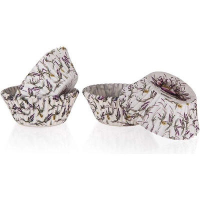 BANQUET Sada cukrářských košíčků LAVENDER 11,5 cm, 60 ks