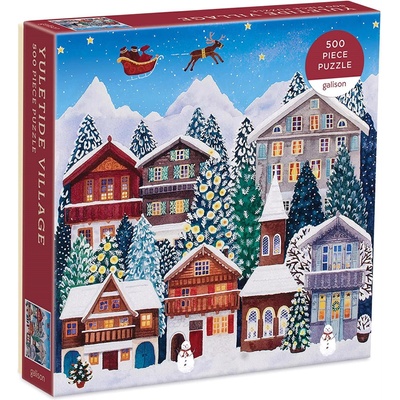 Galison - Puzzle Yuletide Village - 500 piese