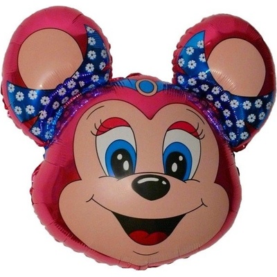 Balón fóliový 77 cm Minnie myš ružová