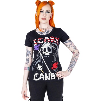 Cupcake cult дамска тениска cupcake cult - death candy - ЧЕРНА - poi1414