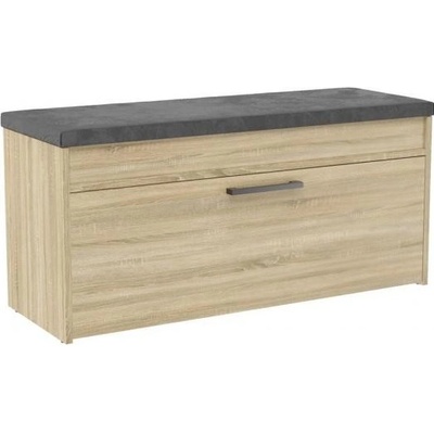 DobreSny Botník s lavicí Parma dub sonoma – Zbozi.Blesk.cz