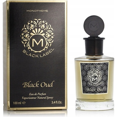 Monotheme Venezia black label Black Oud parfumovaná voda unisex 100 ml