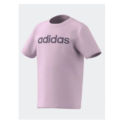 Adidas Тишърт Essentials Lineage T-Shirt IJ6380 Розов Regular Fit (Essentials Lineage T-Shirt IJ6380)
