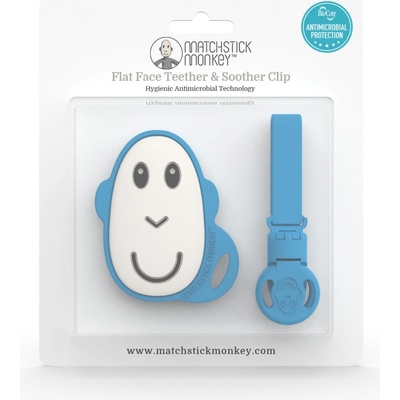 Matchstick Monkey set + klip Blue