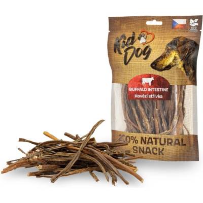 KIDDOG 100% Natural Snack телешки тънки черва 12 cm/120 g
