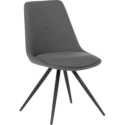 Carmen Трапезен стол camden - тъмносив sf 2