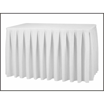 Rautová sukně Rodos-výška 73cm, délka 300cm - bílá – Hledejceny.cz