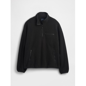 GAP Oversize sherpa суитшърт Arctic Fleece GAP GAP | Cheren | МЪЖЕ | XL