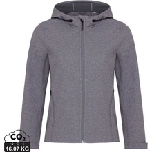 Iqoniq Makalu softshell sivá heather vulcano