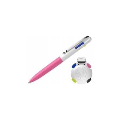 Schneider Химикалка Take 4 Neon розова