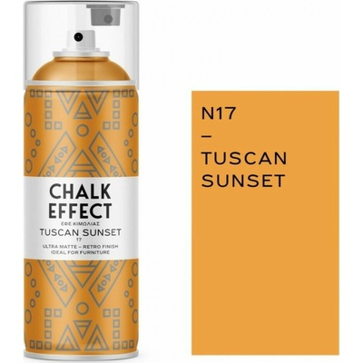 COSMOS LAC СПРЕЙ БОЯ ТЕБЕШИРЕНА chalk efefect 400мл 17 tuscan sunset (06516)