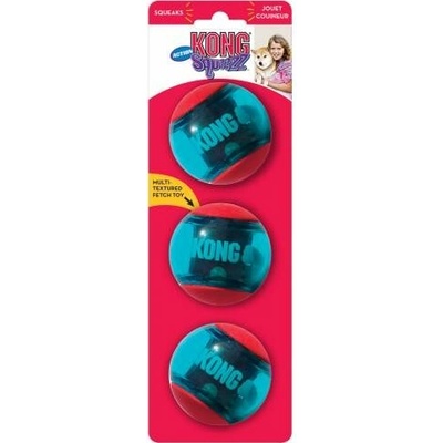 Kong Squeezz Action Ball Red M
