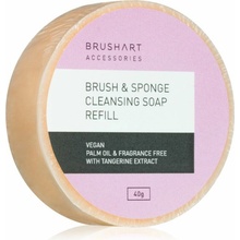 BrushArt Accessories Brush & Sponge cleansing soap čistiace mydlo pre kozmetické štetce 40 g