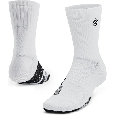 Under Armour CURRY UA AD PLAYMAKER MID 1 PAIR biele