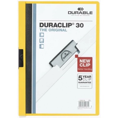 Durable Obal s klipom DURACLIP Original 30 žltý