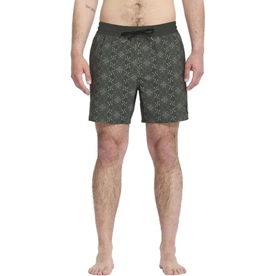 Volcom Бански гащета Volcom Lido Print swimming shorts - Green (Squadron Green)