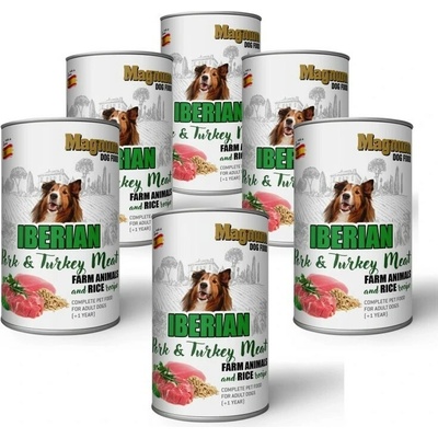 Magnum Pork & Turkey Meat 6 x 400 g
