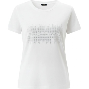 CAVALLI CLASS Sequins White tričko