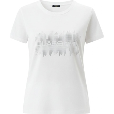 CAVALLI CLASS Sequins White tričko