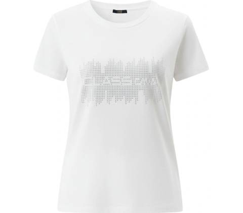 CAVALLI CLASS Sequins White tričko