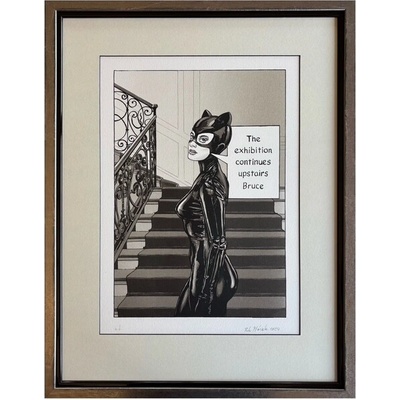 Ptáček Petr - Catwoman | 45.5x59.0