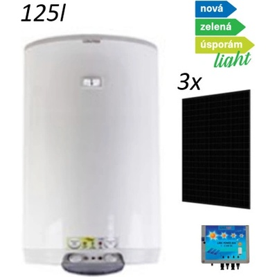 Logitex NZÚ LX ACDC M+K 125l s 3x FV panely 1.3 kWp