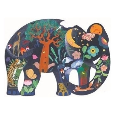 DJECO - Детски пъзел Арт слонче (DJ07652)