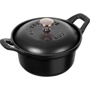 Staub Съд за готвене La Coquette чугунен 500 мл черен (40501-020-0)