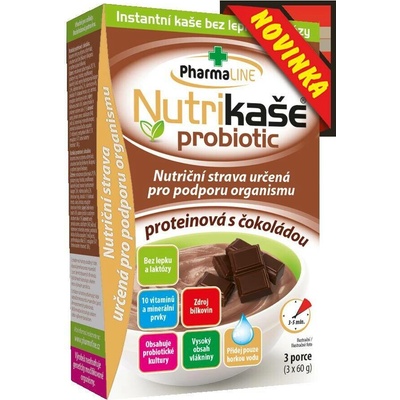 Nutrikaše probiotic proteinová s čokoládou 3x60 g